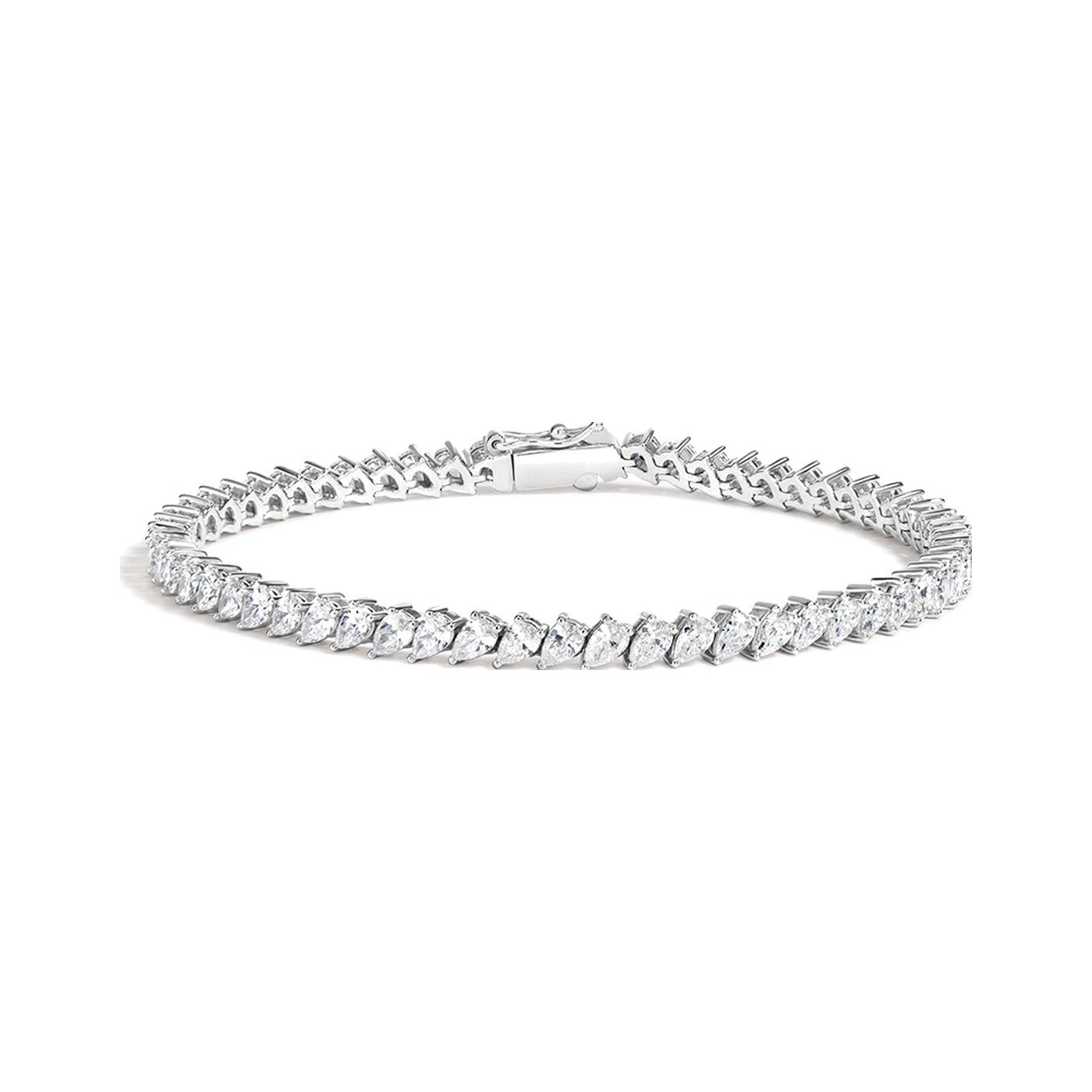 Pear Tennis Bracelet — view 1