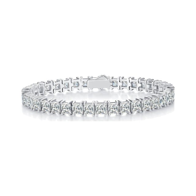 Square Tennis Bracelet
