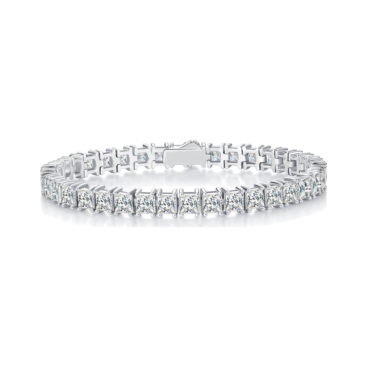 Square Tennis Bracelet — view 1