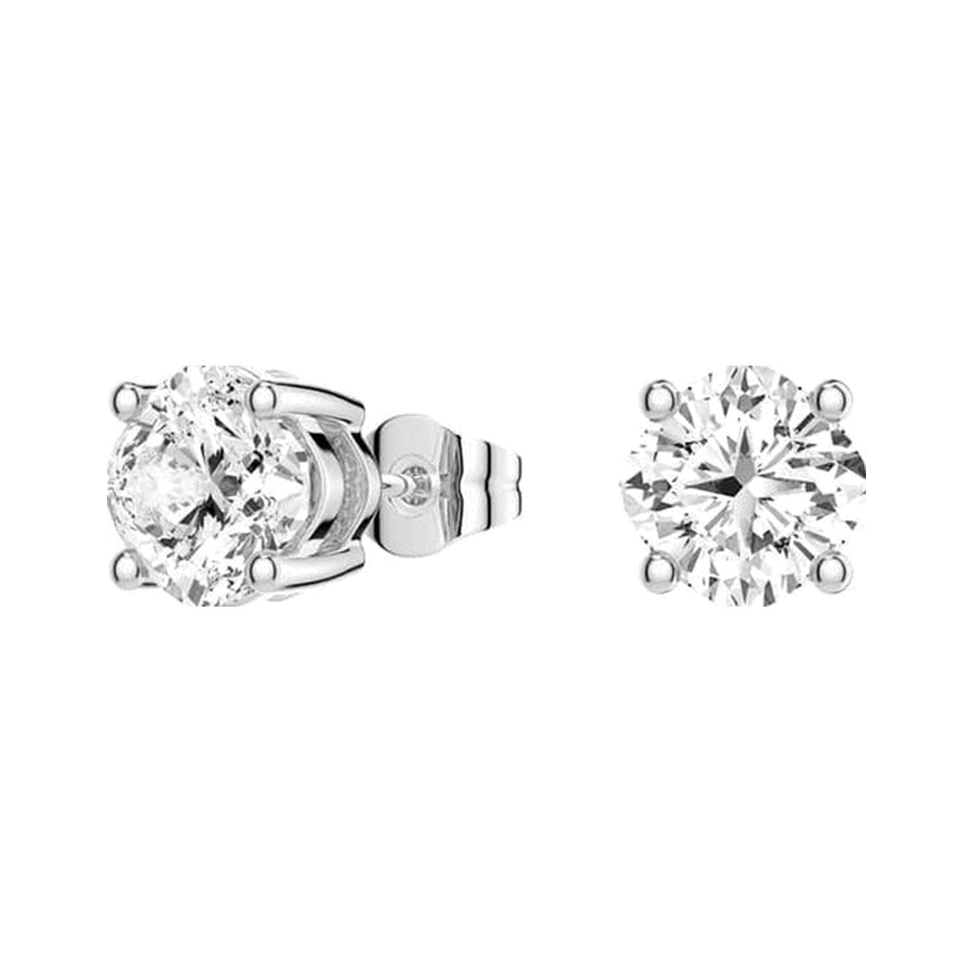 Cushion Filigree Studs — view 1