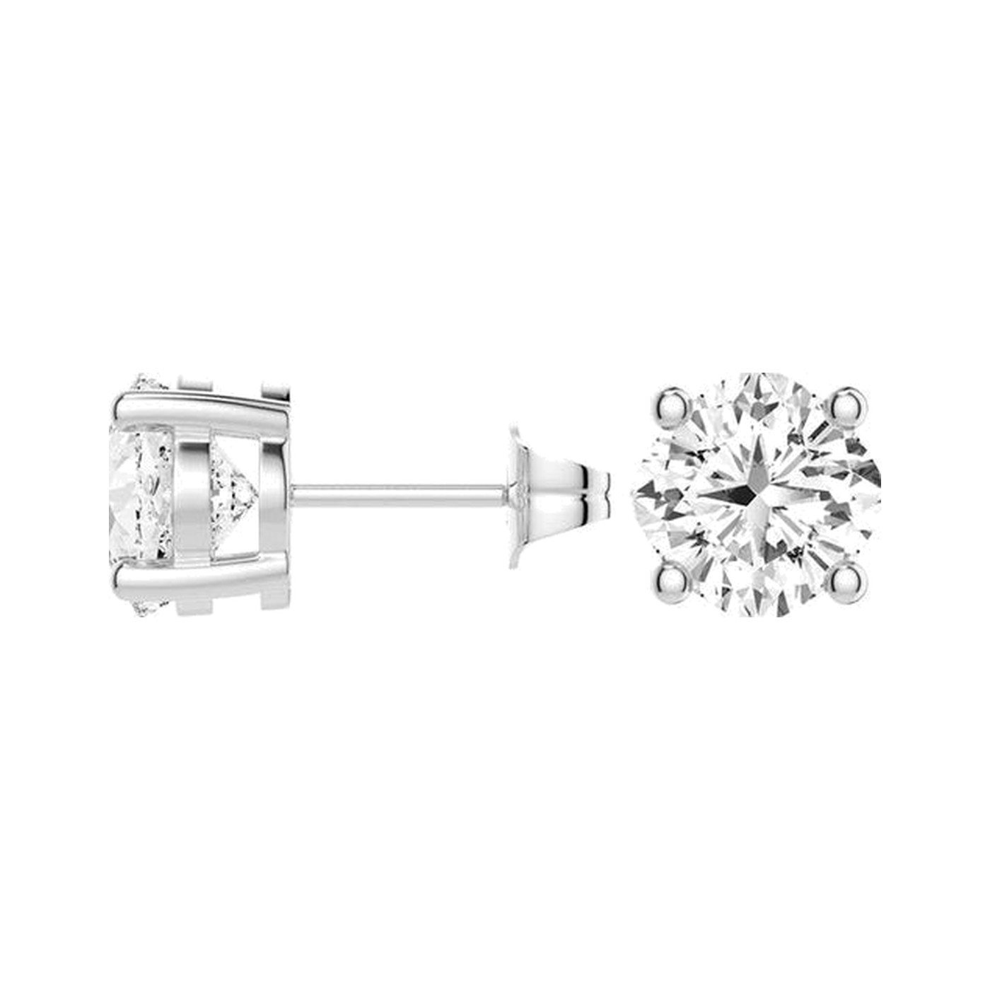 Cushion Filigree Studs — view 2