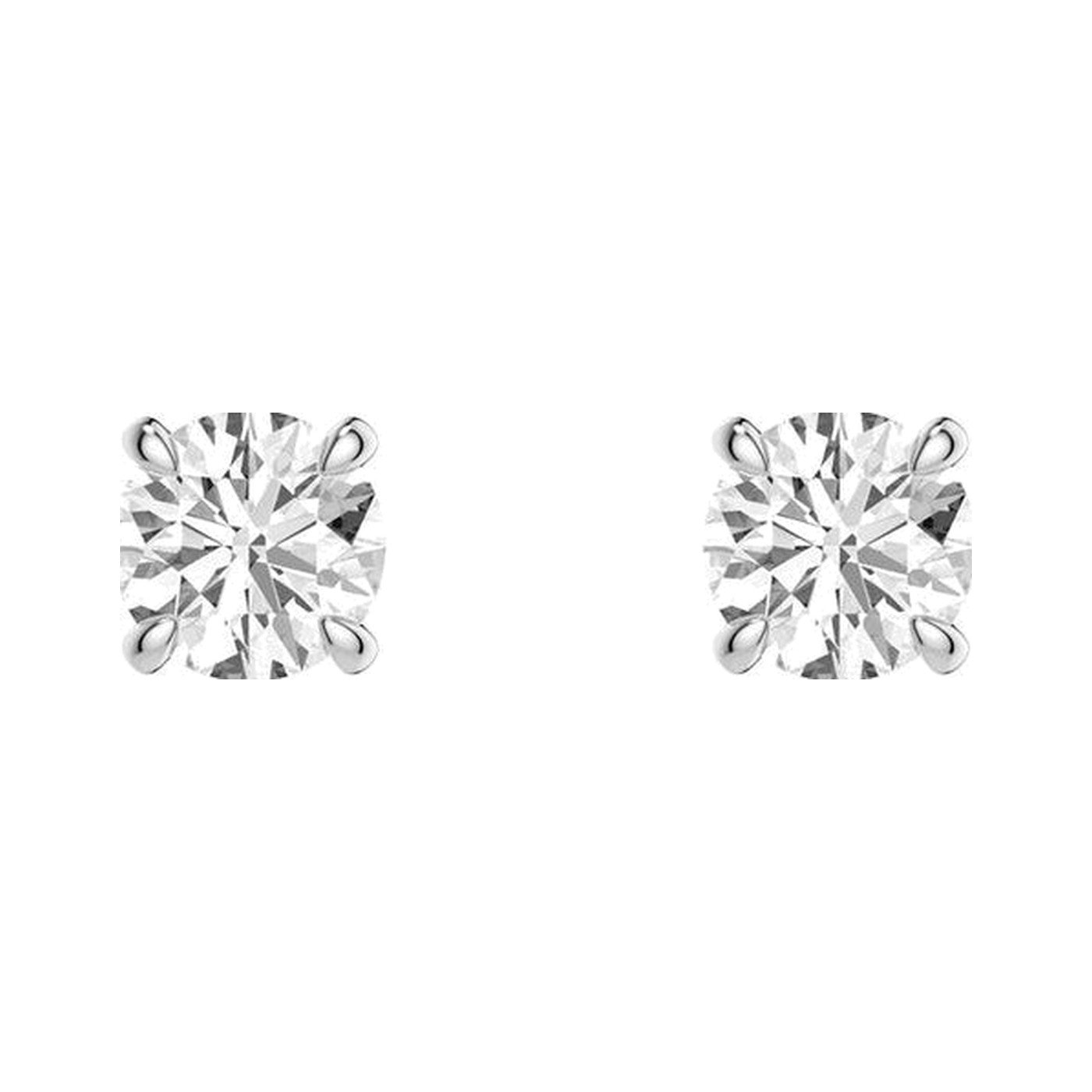Round Brilliant Studs — view 2
