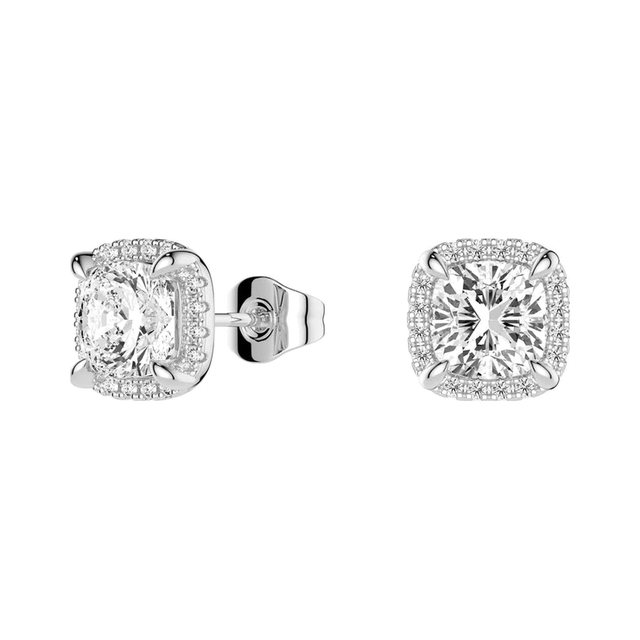 Cushion Shadow Halo Studs