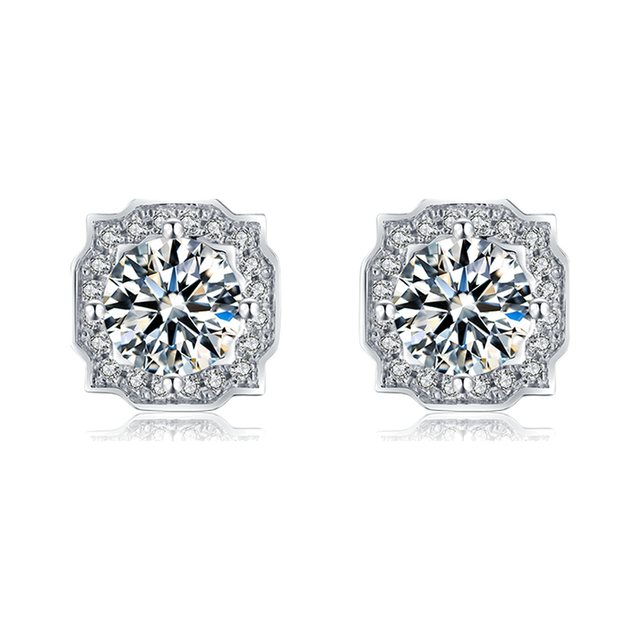Round Halo Jewellery Set