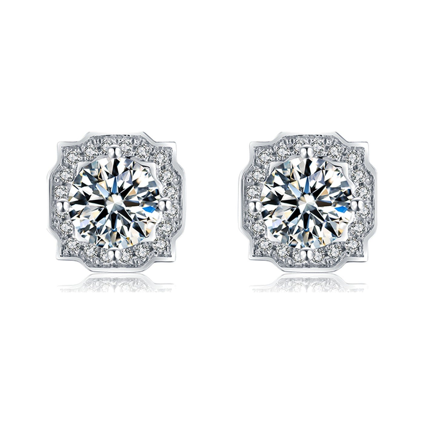 Round Halo Jewellery Set — view 1