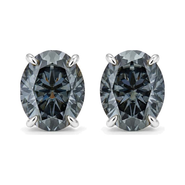 Oval Cut Studs