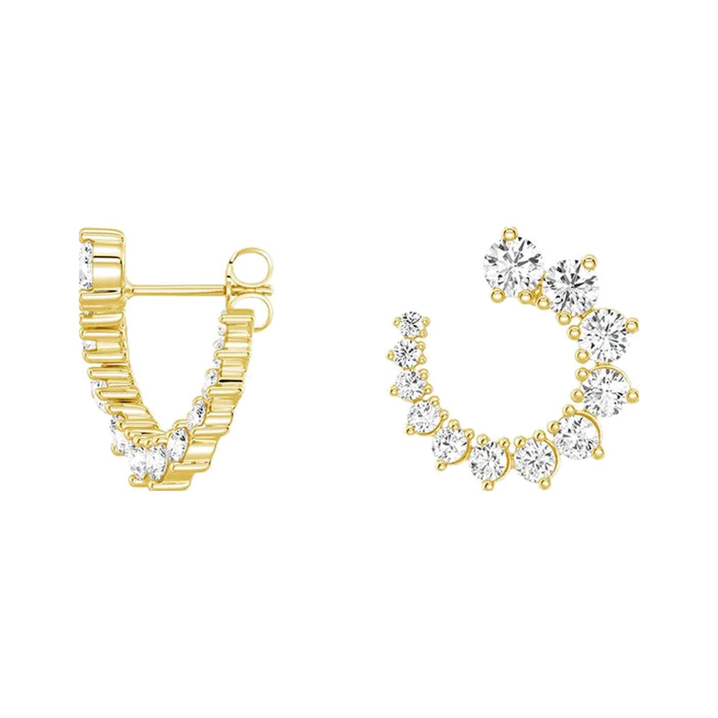 Asymmetric Star Studs — view 2