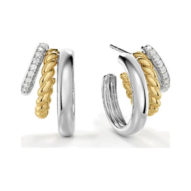 Triple Loop Contrast Studs