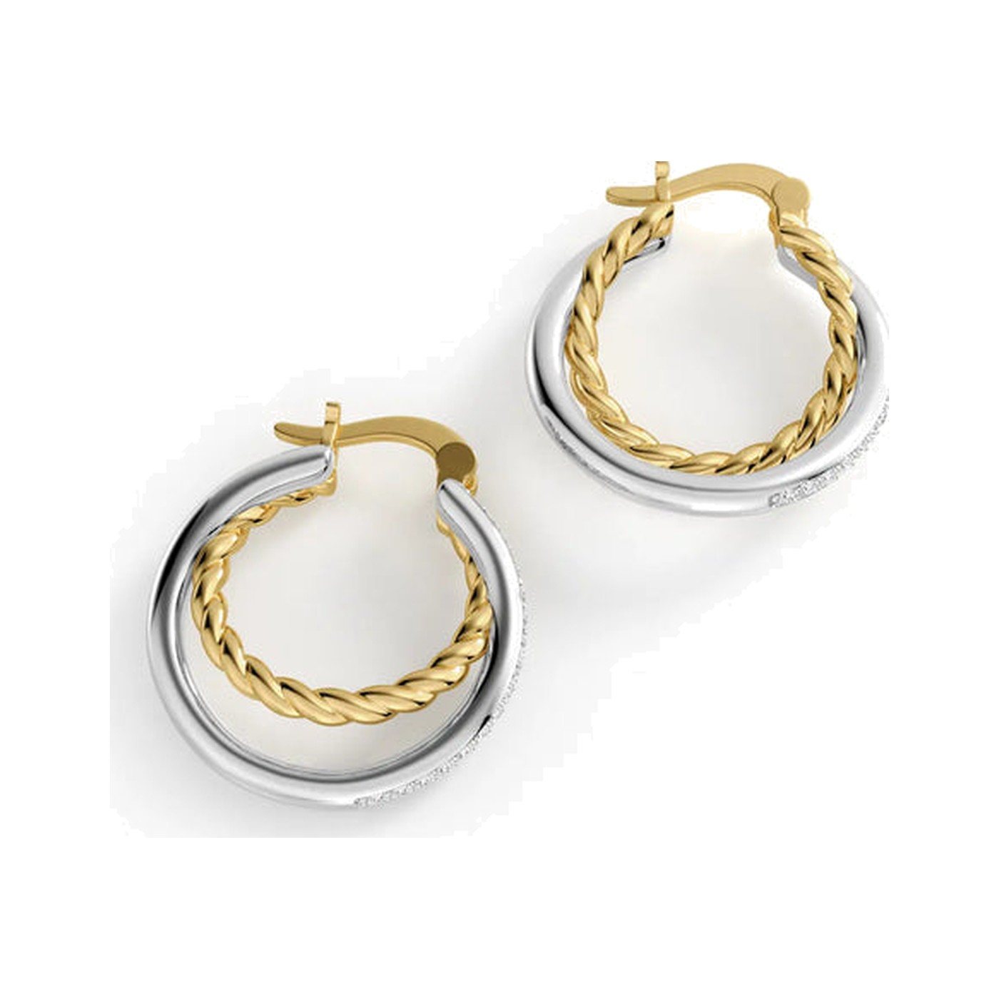 Twist Duo Hoops — view 3