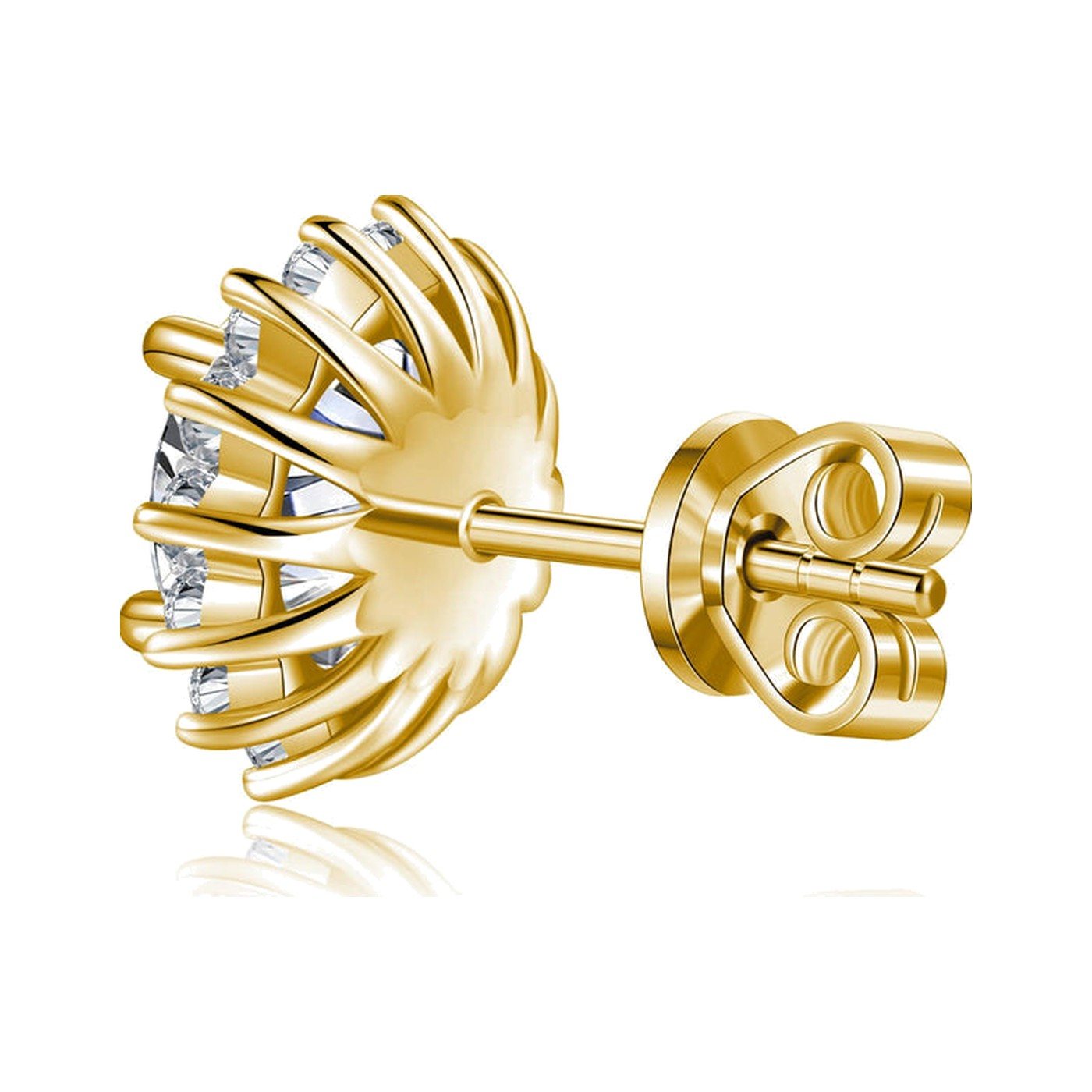 Sunflower Cluster Studs — view 3