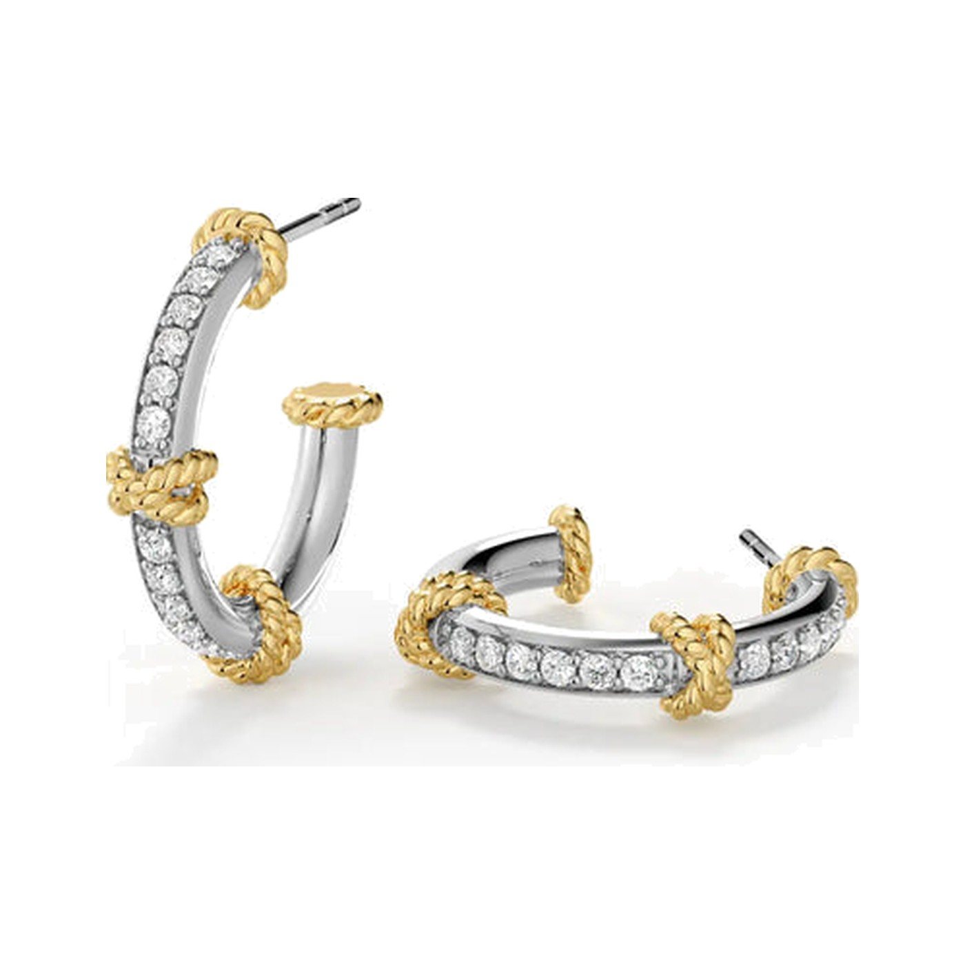 Duo Knot C Studs — view 2
