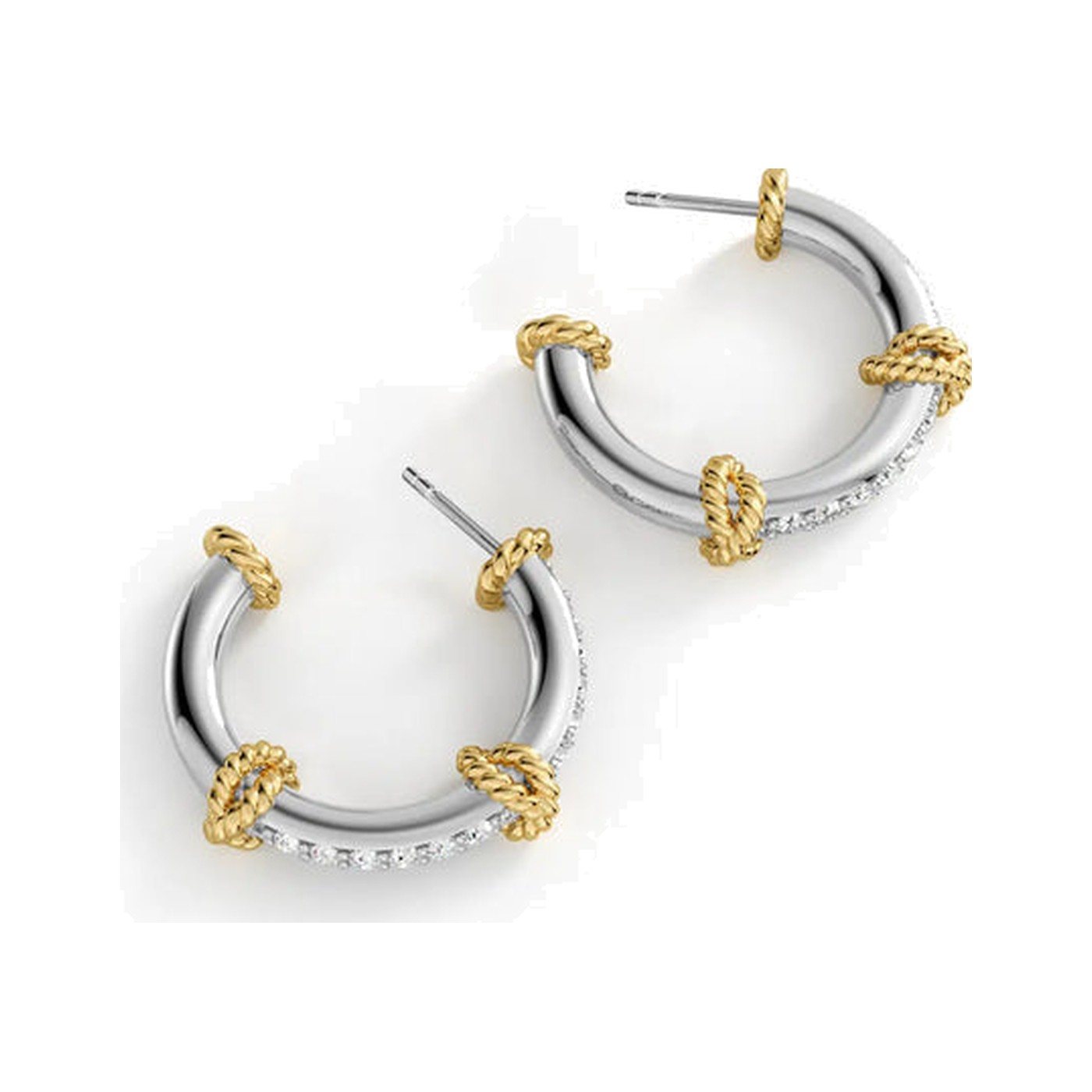Duo Knot C Studs — view 3