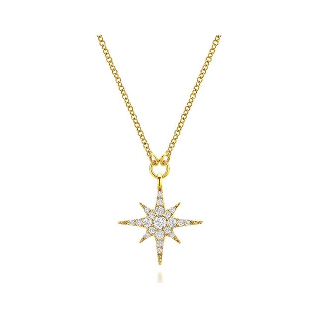 Starburst Pendant Necklace
