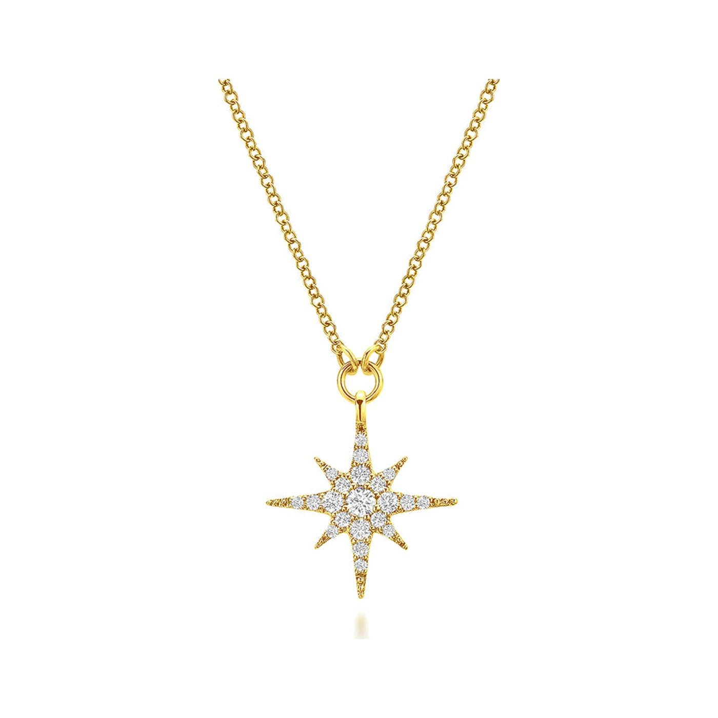 Starburst Pendant Necklace — view 1