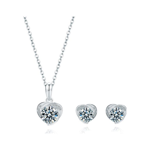 Heart Pendant Set