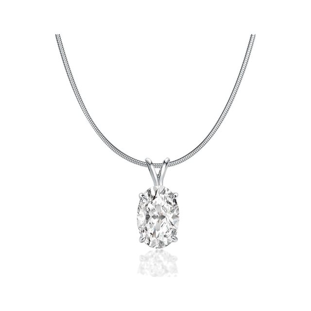Oval Claw Pendant