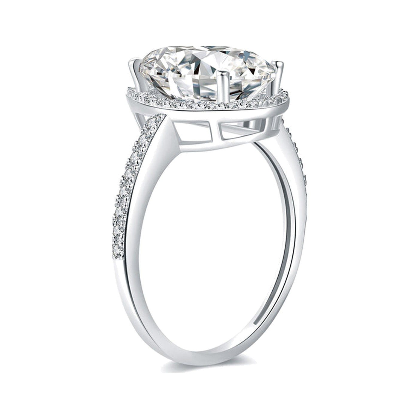 Oval Statement Solitaire — view 2