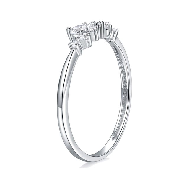 Heart Cluster Ring