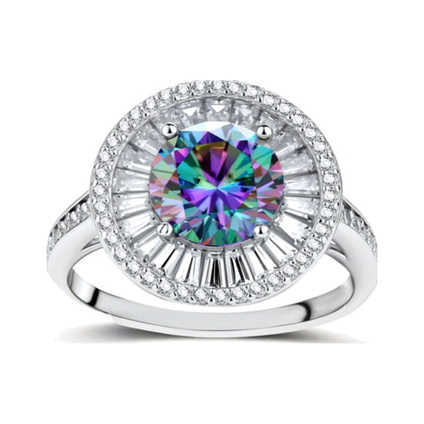 Iridescent Halo Ring — view 2