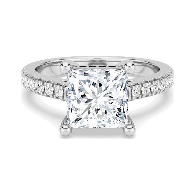 Princess Hidden Halo Ring