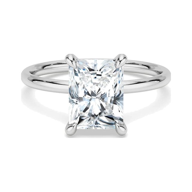 Radiant Solitaire Ring