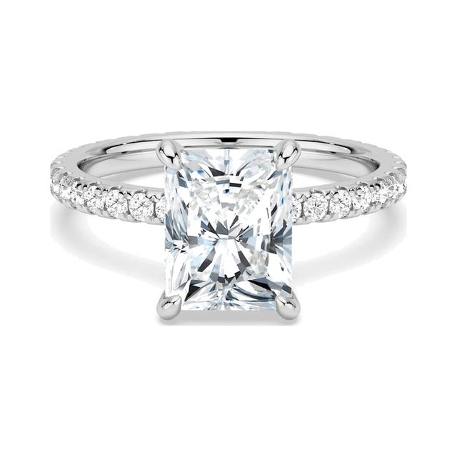 Radiant Eternity Pavé Ring