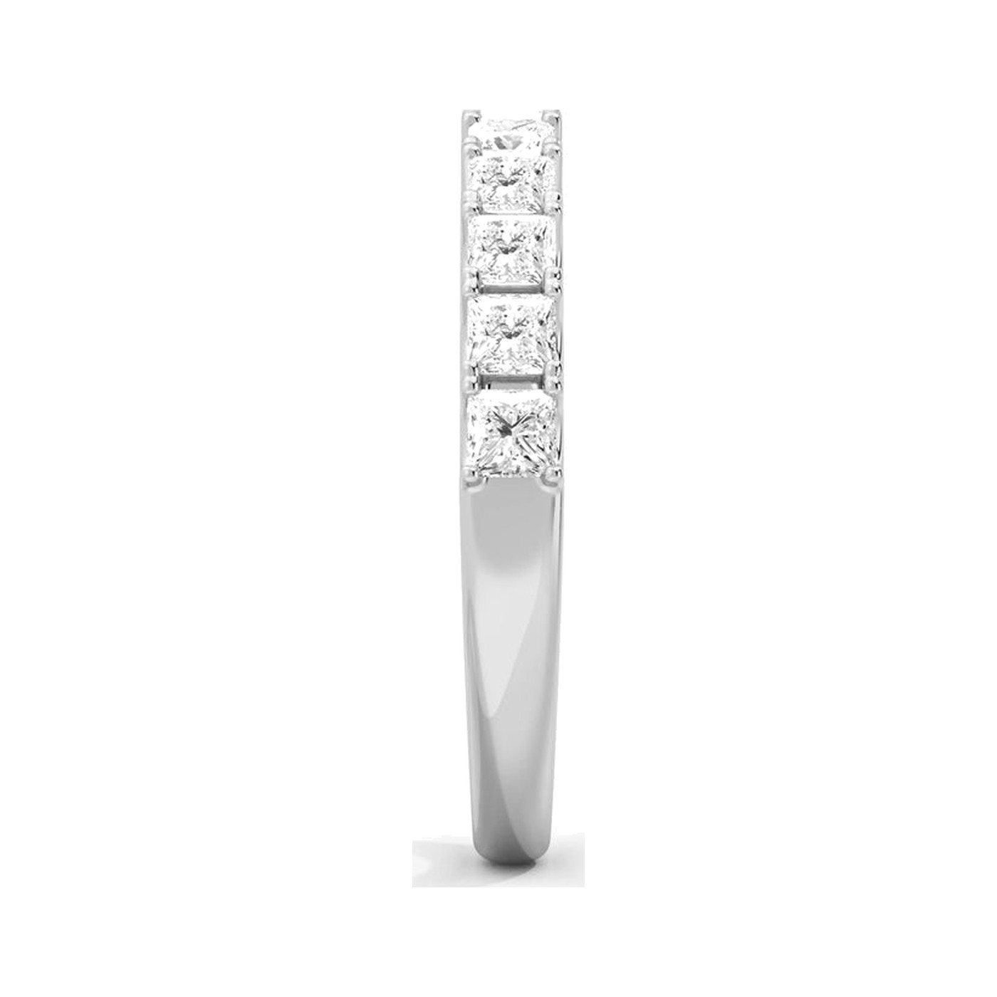 Princess Half Eternity Band — view 3