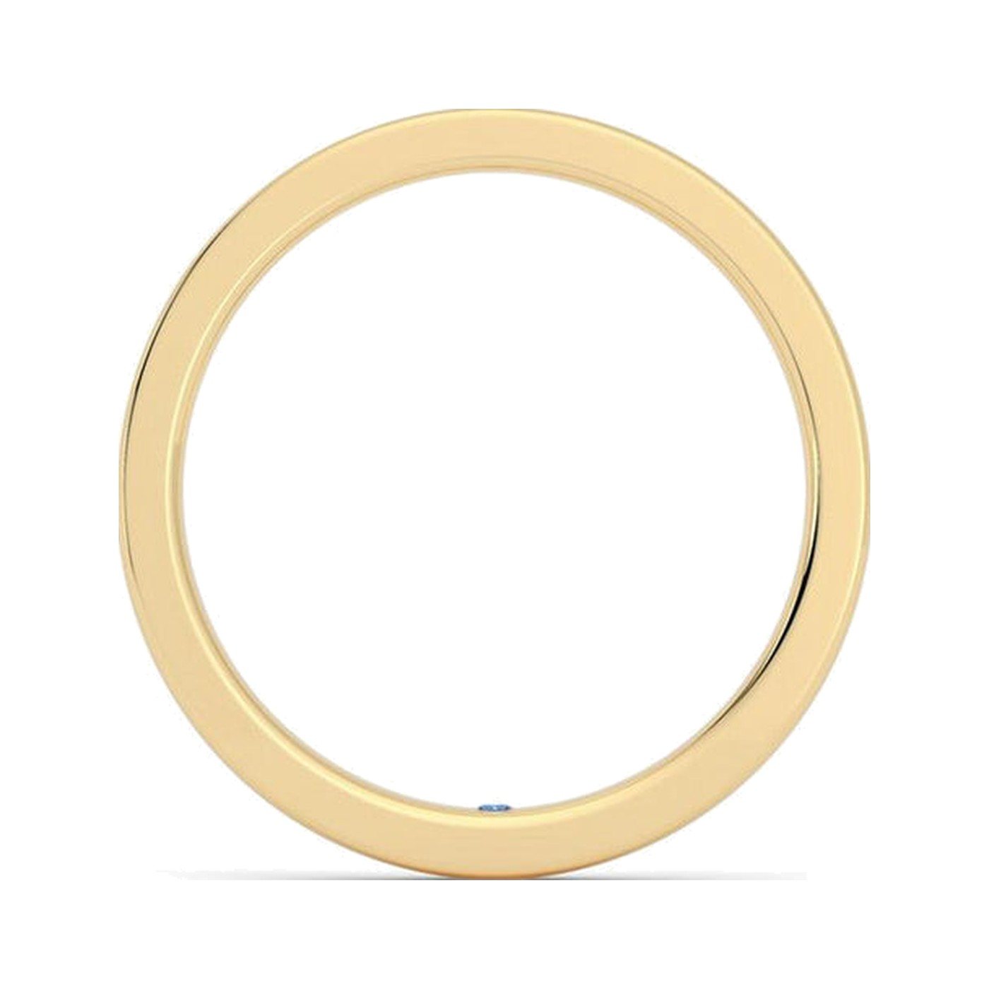 Channel Set Half Eternity Band — view 3